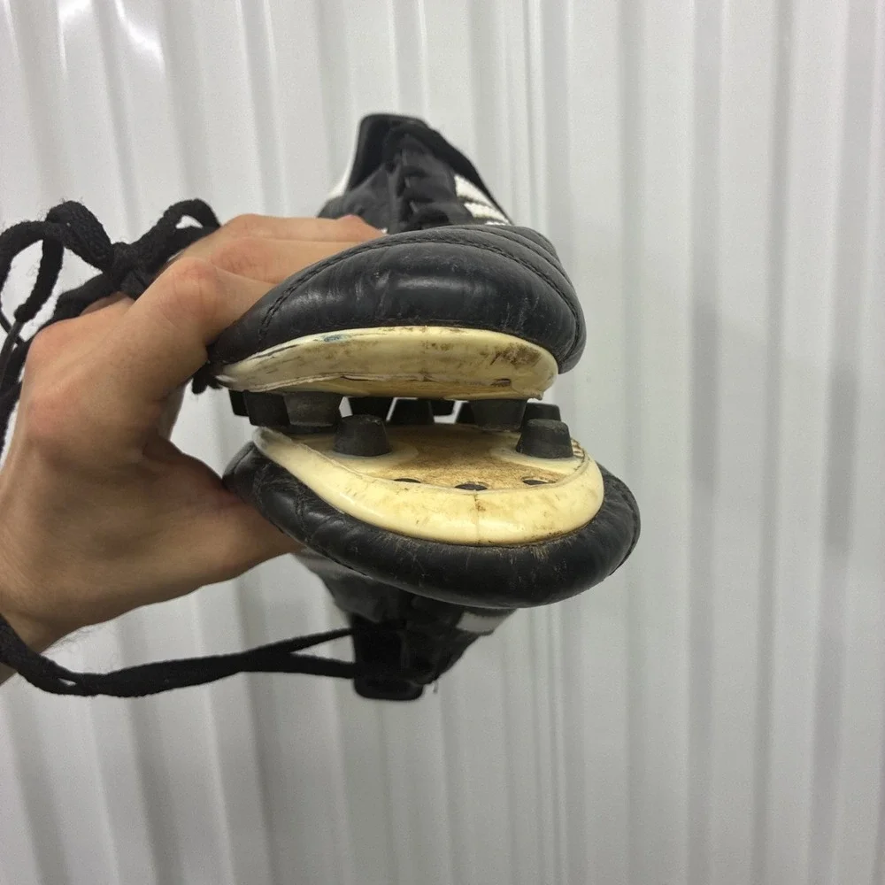 Rare Vintage Adidas Copa Mundial Black Soccer Cleats 2010 Germany - Men's US 15